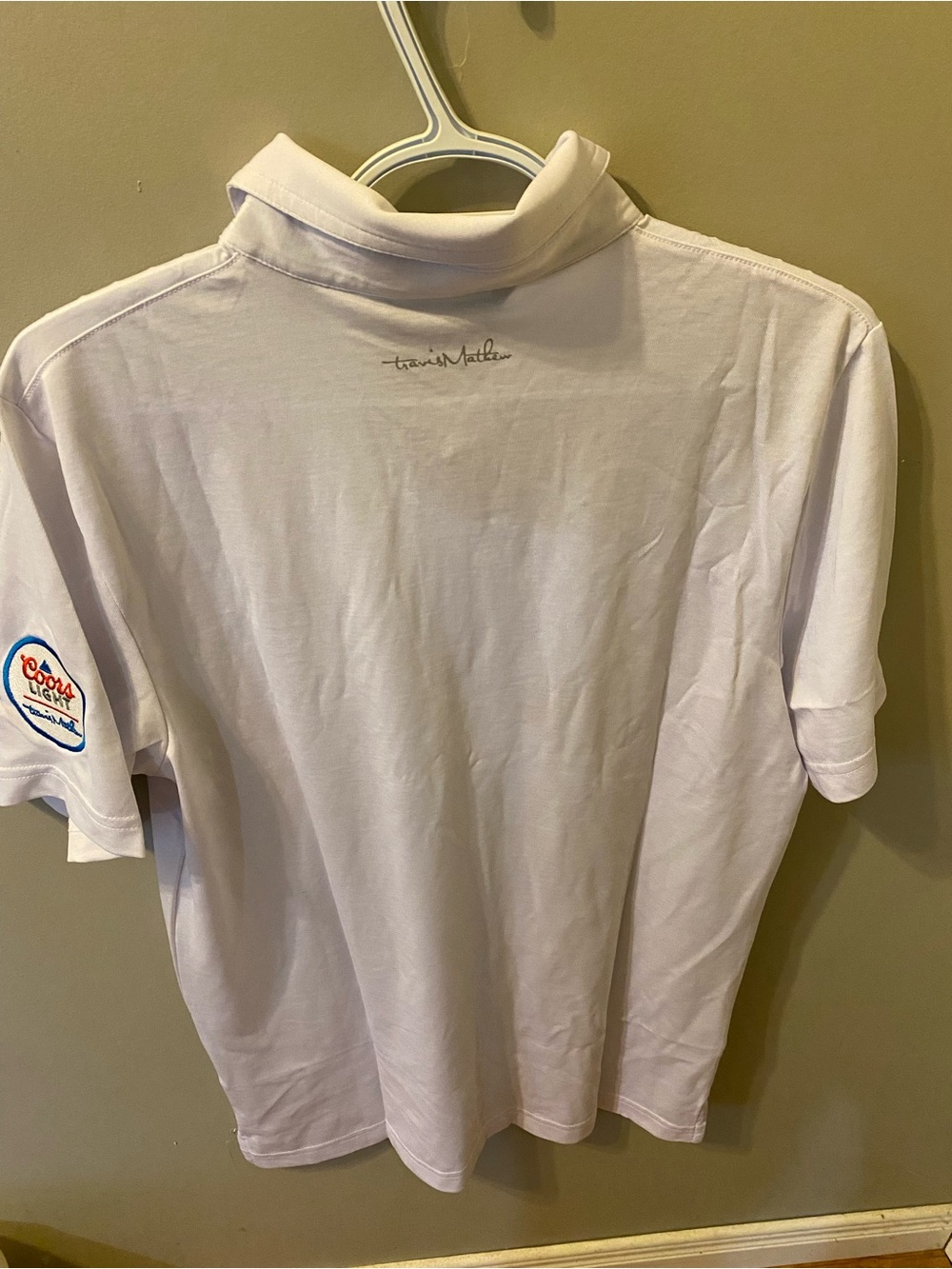 Travis Mathew x Coors Light Golf Shirt Mens - Picture 5 of 5